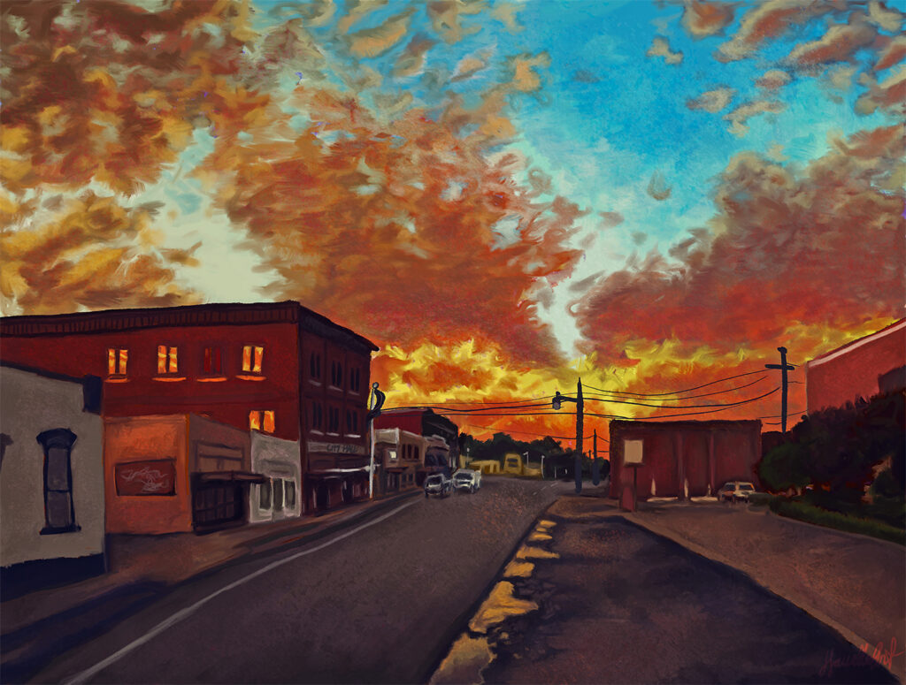 downtown - j lavallee art